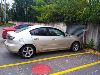 2005 Mazda 3 I (BK), серый, 250000 рублей, вид 2