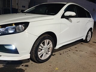 2018 Lada (ВАЗ) Vesta SW I, белый, 730000 рублей, вид 3