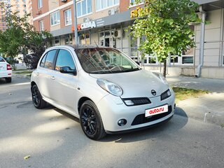 2008 Nissan Micra III (K12), серый, 740000 рублей, вид 3