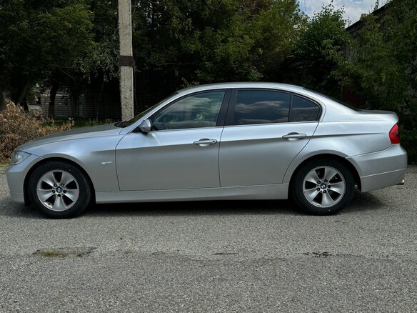 2007 BMW 3 серии 325i V (E90/E91/E92/E93), серебристый - вид 7