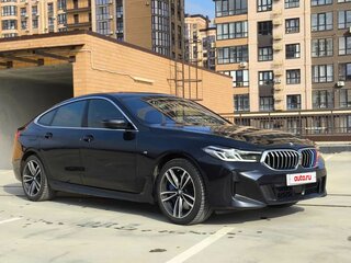 2021 BMW 6 серии Gran Turismo 620d IV (G32) Рестайлинг, синий, 4990000 рублей, вид 1
