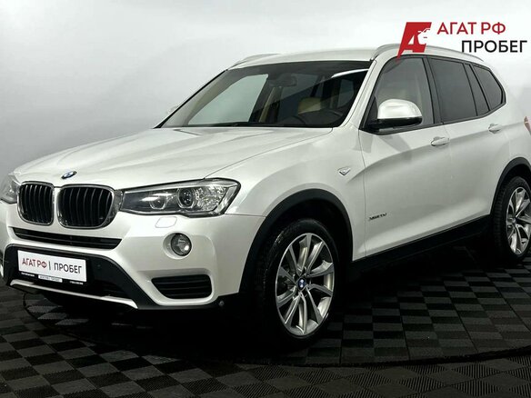 2015 BMW X3 20d xDrive II (F25) Рестайлинг, белый