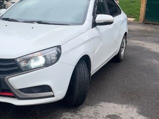 2017 Lada (ВАЗ) Vesta I, белый, 650000 рублей, вид 1