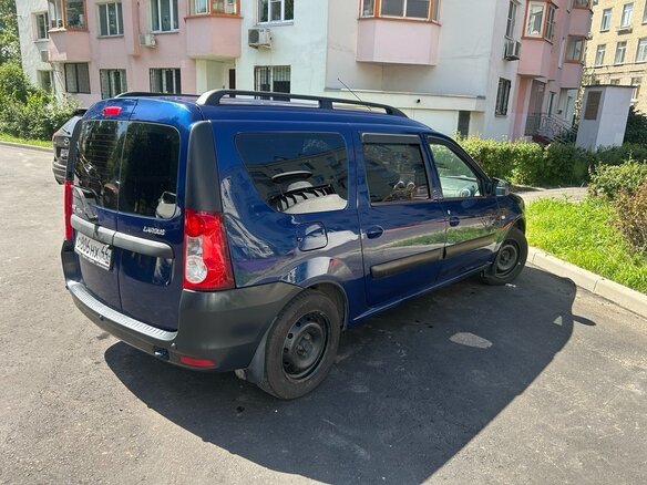 2016 Lada (ВАЗ) Largus I, синий, 710000 рублей - вид 1