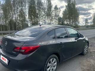 2014 Opel Astra J Рестайлинг, серый, 730000 рублей, вид 4