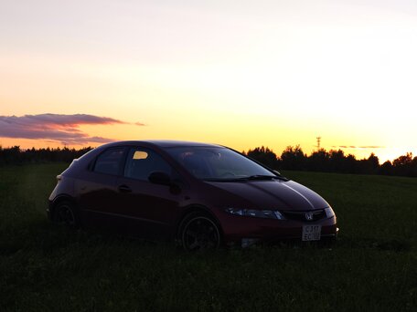 2008 Honda Civic AMT VIII Рестайлинг, красный, 920000 рублей, вид 5
