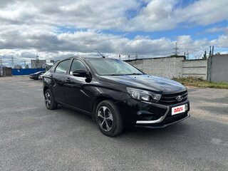 2019 Lada (ВАЗ) Vesta I, чёрный, 620000 рублей, вид 2
