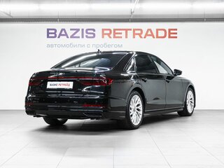 2022 Audi A8 Long 55 TFSI IV (D5), чёрный, 7659000 рублей, вид 5