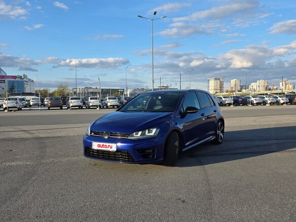 2015 Volkswagen Golf R VII, синий - вид 1