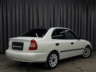 2005 Hyundai Accent ТагАЗ II, бежевый, 199777 рублей, вид 3