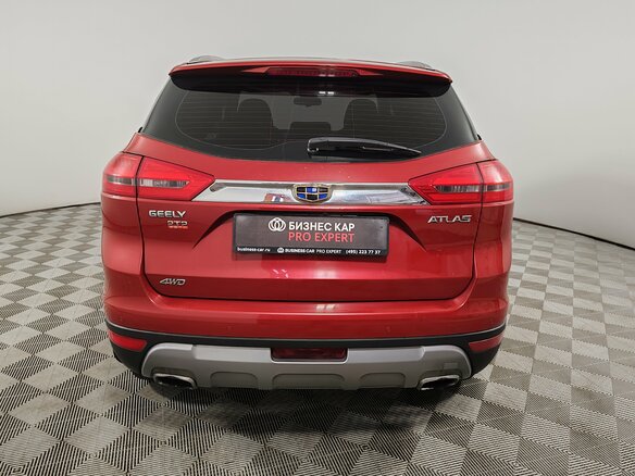 2019 Geely Atlas I, красный, 1420000 рублей - вид 5