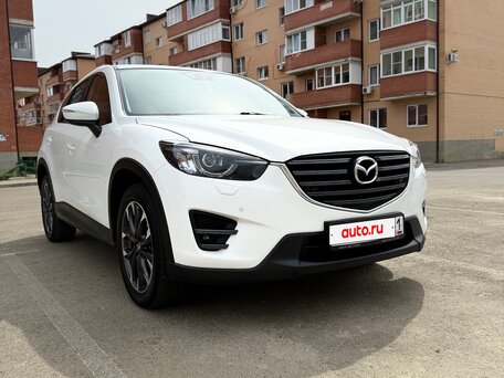2016 Mazda CX-5 I Рестайлинг, белый, 1820000 рублей, вид 4
