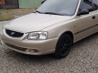 2006 Hyundai Accent ТагАЗ II, бежевый, 465000 рублей, вид 5