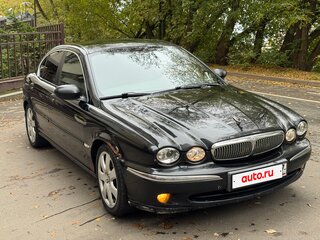 2005 Jaguar X-Type I, чёрный, 750000 рублей, вид 4