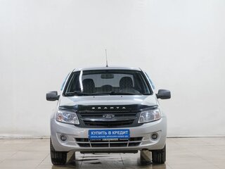 2013 Lada (ВАЗ) Granta I, серебристый, 509000 рублей, вид 2