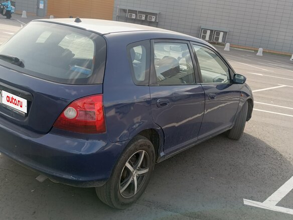 2001 Honda Civic VII, синий - вид 7