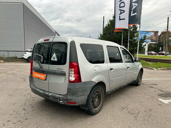 2013 Lada (ВАЗ) Largus I, серебристый - вид 3