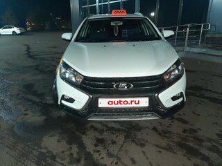 2020 Lada (ВАЗ) Vesta SW Cross I, белый, 870000 рублей, вид 4