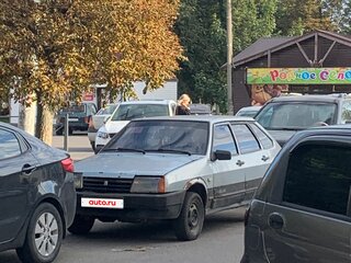 2004 Lada (ВАЗ) 2109, серебристый, 65000 рублей, вид 2