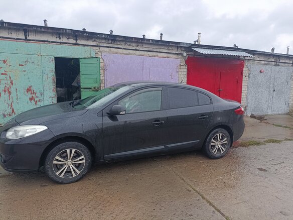 2012 Renault Fluence I, чёрный, 650000 рублей