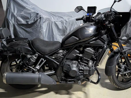 2021 Honda CMX 1100 Rebel, чёрный, 980000 рублей, вид 1