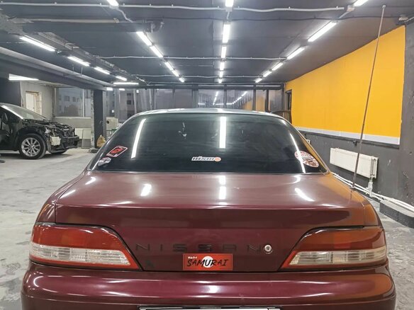 2000 Nissan Presea II, красный - вид 14