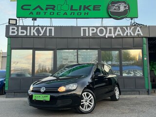 2011 Volkswagen Golf VI, чёрный, 899000 рублей, вид 2