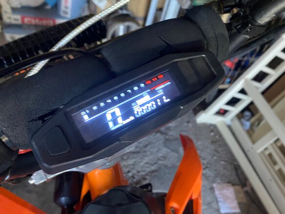 2025 Ataki Start YX125, оранжевый - вид 7