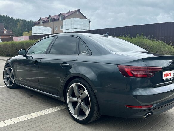 2018 Audi A4 V (B9), серый - вид 2