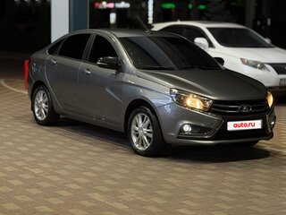 2017 Lada (ВАЗ) Vesta I, серый, 740000 рублей, вид 4