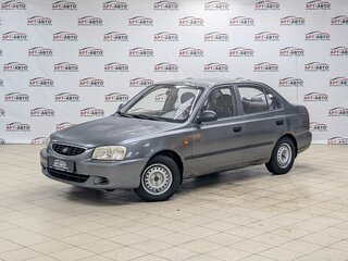 2006 Hyundai Accent ТагАЗ II, серый, 199000 рублей, вид 1