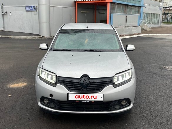 2016 Renault Logan II, серый - вид 1