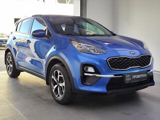 2020 Kia Sportage IV Рестайлинг, синий, 2310000 рублей, вид 3