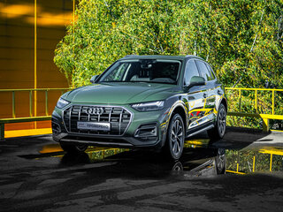 2021 Audi Q5 45 TFSI II (FY) Рестайлинг, зелёный, 4090000 рублей, вид 1