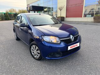 2016 Renault Logan II, синий, 485000 рублей, вид 3