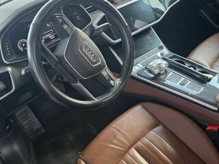 2019 Audi A6 40 TDI V (C8), коричневый, 3150000 рублей, вид 4