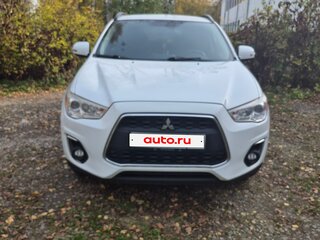 2012 Mitsubishi ASX I Рестайлинг, белый, 1000000 рублей, вид 1