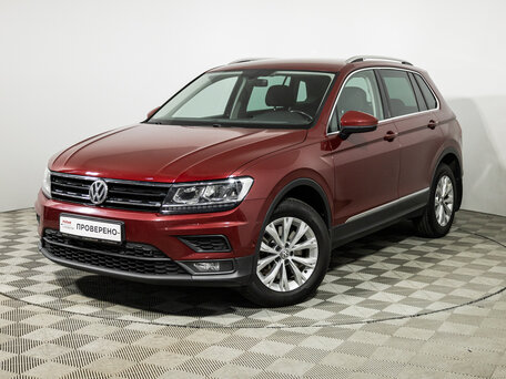 2017 Volkswagen Tiguan II, красный, 2099700 рублей, вид 1