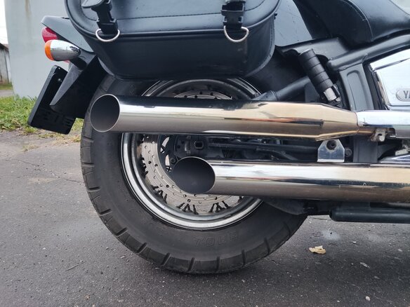 2005 Yamaha XVS1100, чёрный, 600000 рублей - вид 5