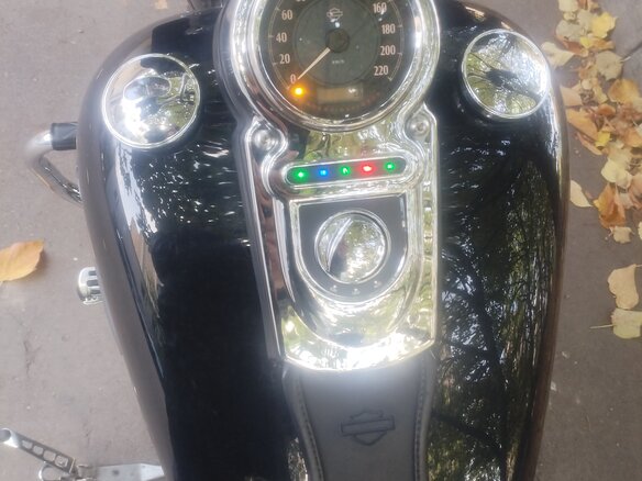 2012 Harley-Davidson Fat Bob, чёрный, 750000 рублей - вид 2