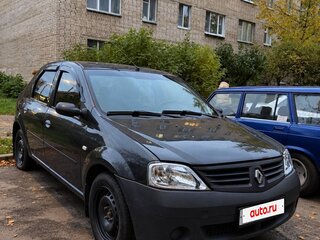 2009 Renault Logan I, серый, 250000 рублей, вид 4