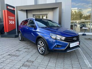 2020 Lada (ВАЗ) Vesta SW Cross I, синий, 872287 рублей, вид 5
