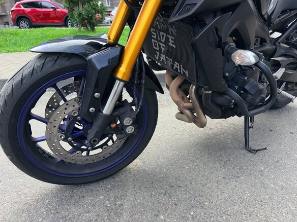 2019 Yamaha MT-09 (FZ-09), синий, 1100000 рублей - вид 6