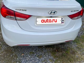 2011 Hyundai Elantra V (MD), белый, 570000 рублей, вид 3