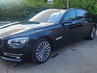 2014 BMW 7 серии Long 750Li xDrive V (F01/F02/F04) Рестайлинг, чёрный, 2050000 рублей, вид 2