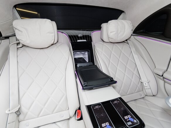2026 Mercedes-Benz Maybach S-Класс 580 II (Z223) Рестайлинг, чёрный - вид 36