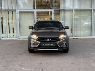2020 Lada (ВАЗ) Vesta SW Cross I, коричневый, 1200000 рублей, вид 2