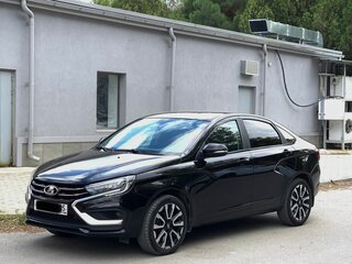 2024 Lada (ВАЗ) Vesta I Рестайлинг (NG), чёрный, 990000 рублей, вид 2