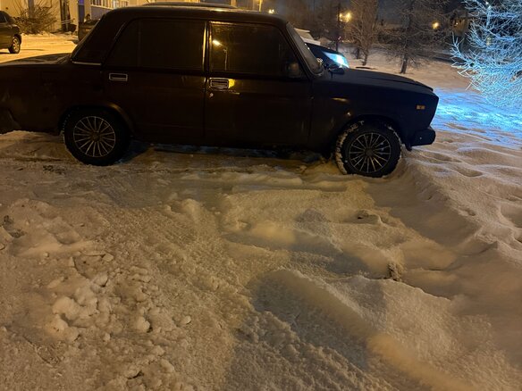 2007 Lada (ВАЗ) 2107, пурпурный, 90000 рублей - вид 3