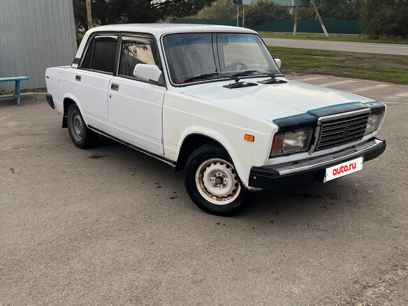 2004 Lada (ВАЗ) 2107, белый, 125000 рублей